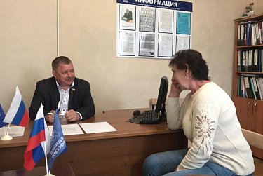 Сергей Аверкиев встретился с жителями Грачевского района